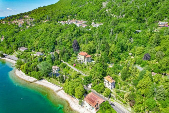Photo 1 of the property 6960531 - der elegante liberty-stil der villa volpi mit park und strand zum verkauf am lago maggiore