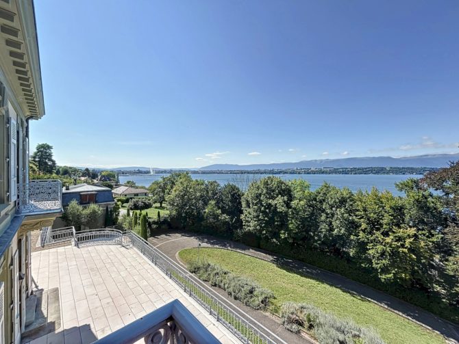 Photo 10 of the property 85165086 - exceptional mansion with lake view in cologny