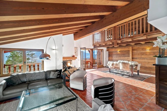 Photo 2 of the property 85516849 - exceptional triplex in crans-montana