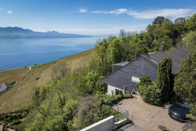 Photo 2 de l'annonce 84763004 - propriété avec vue splendide sur le léman et le lavaux